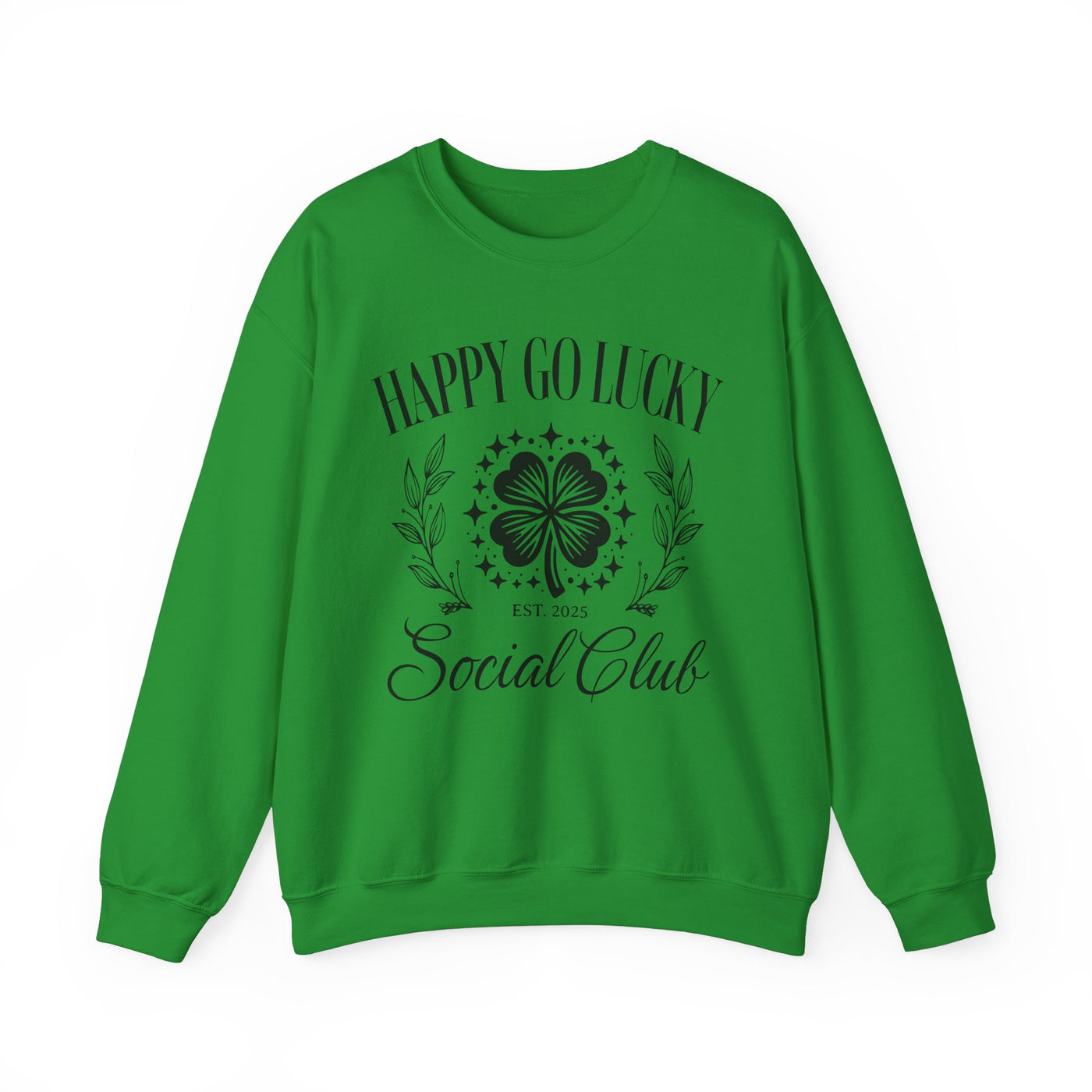 Happy Go Lucky Social Club Sweatshirt (GILDAN)