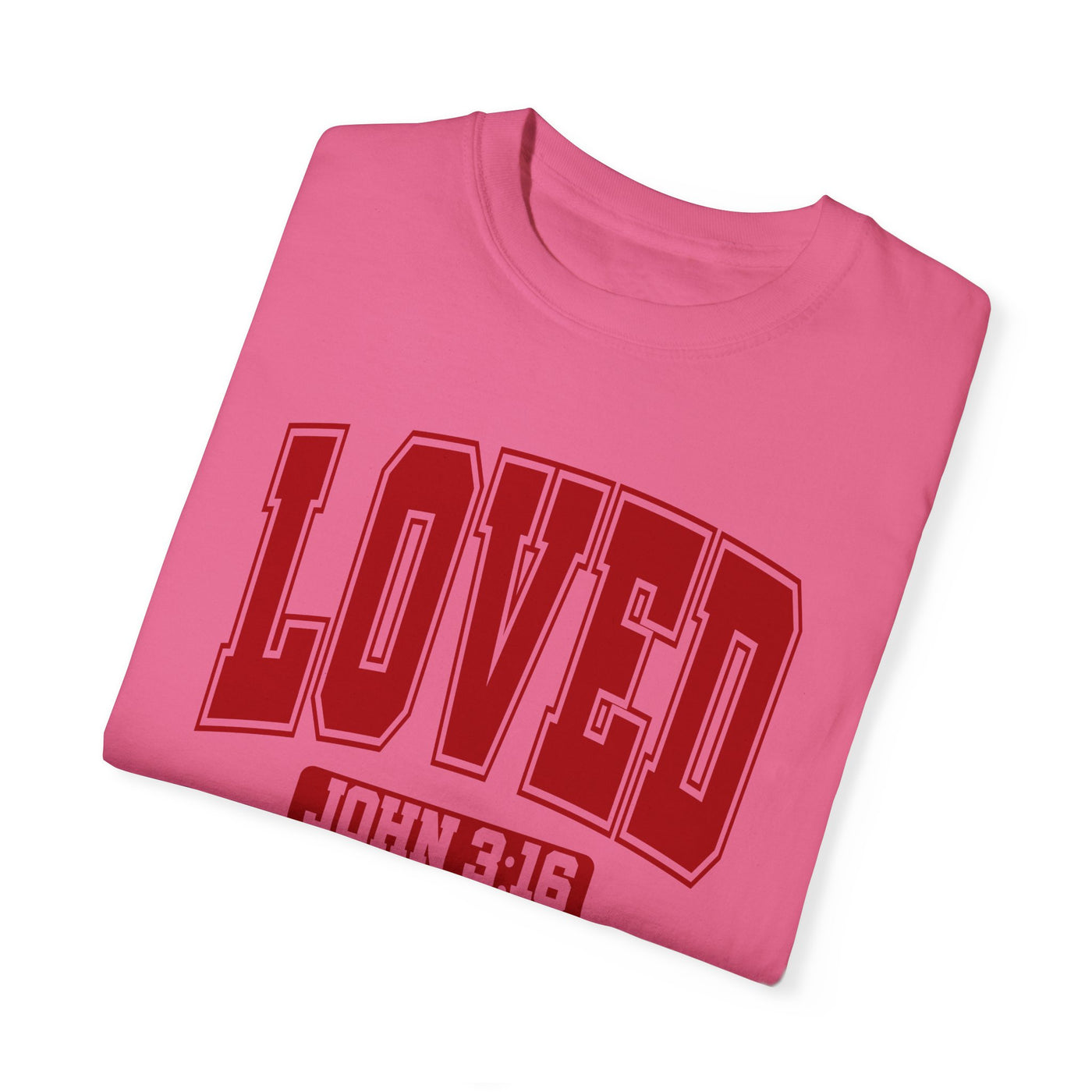 Loved John 3:16 T-shirt (Comfort Colors)