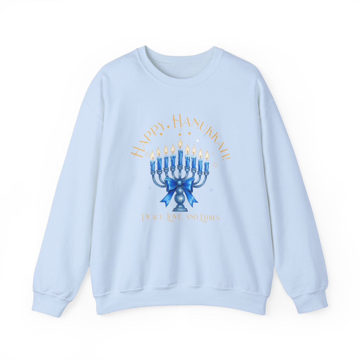 HAPPY HANUKKAH SWEATSHIRT (GILDAN)