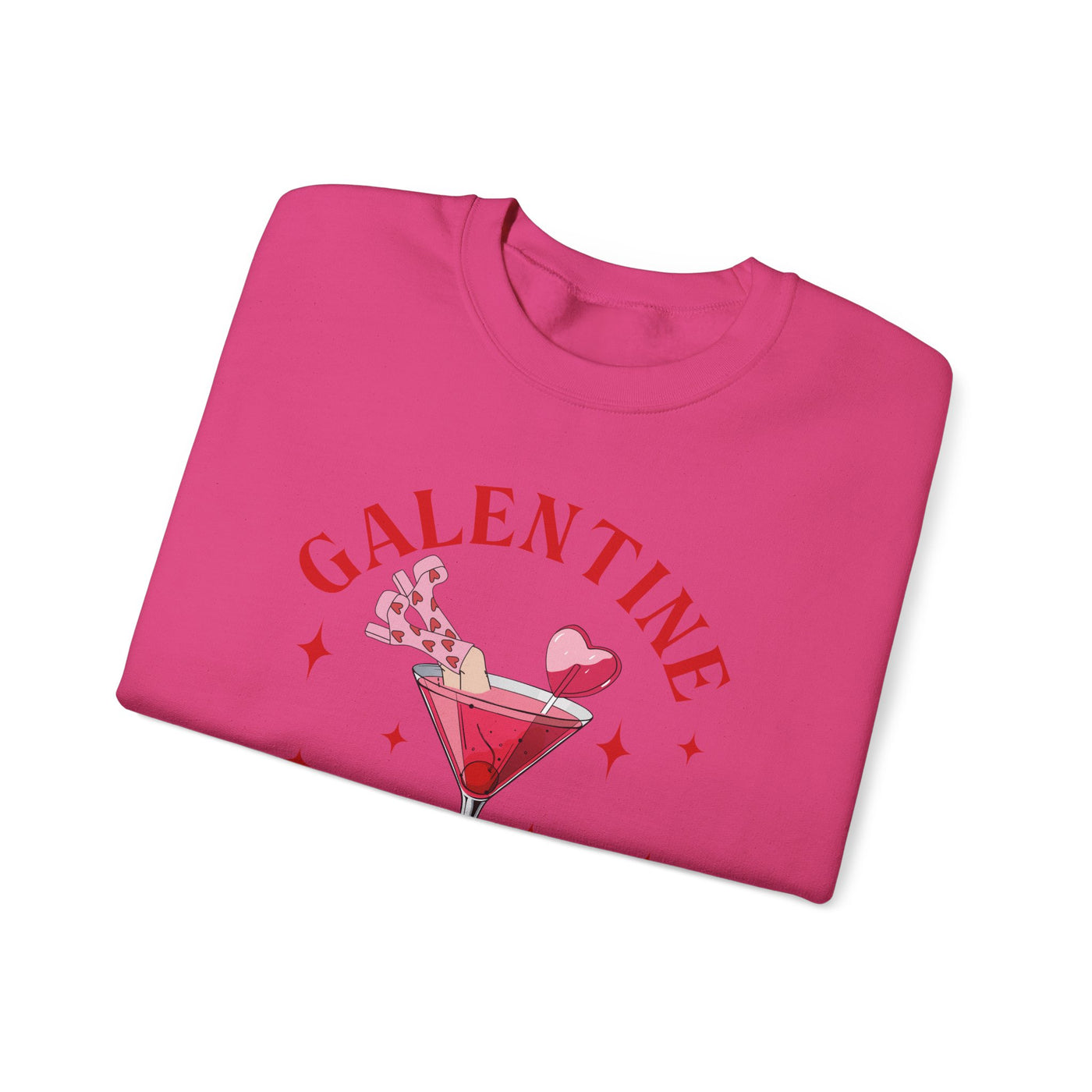 Galentine Girl’s Club Graphic Sweatshirt 🍸✨ (GILDAN)