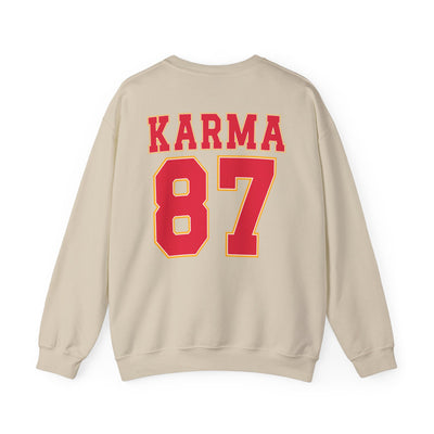 87 Karma 2 Sided Print Sweatshirt (GILDAN)