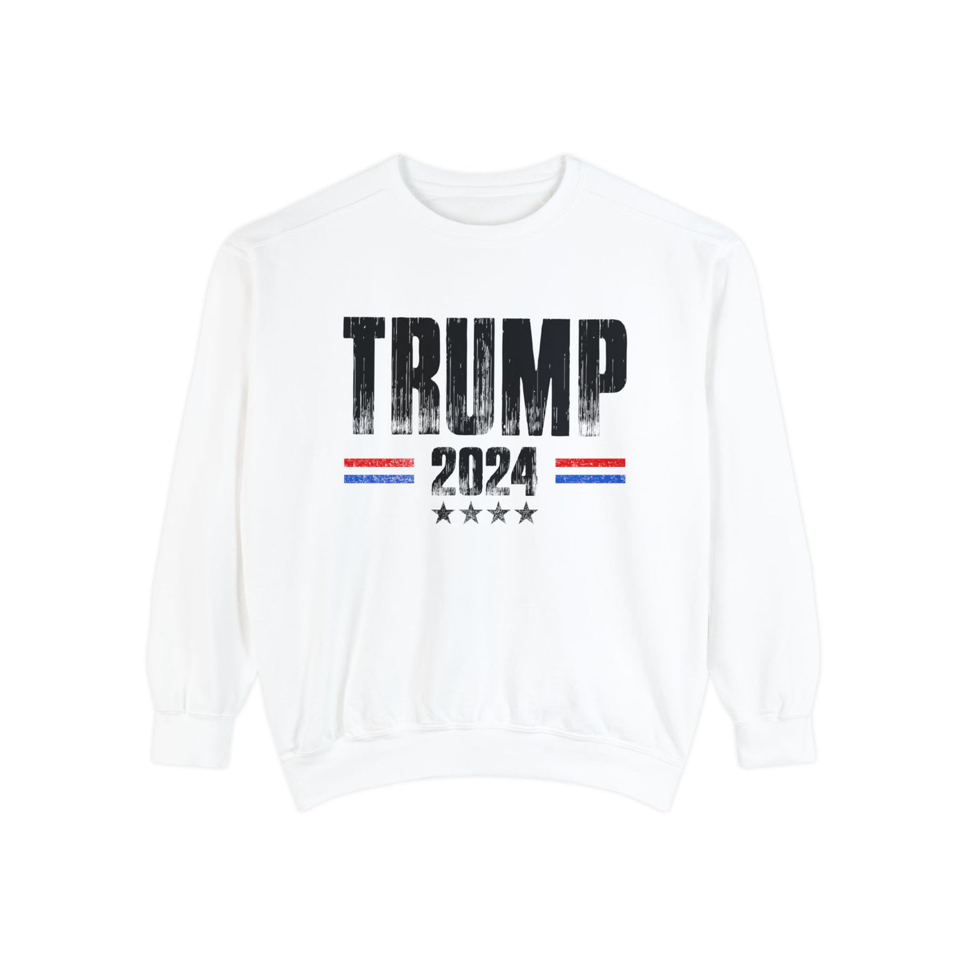 TRUMP 2024 SWEATSHIRT WITH BACK DESIGN (COMFORT COLORS)