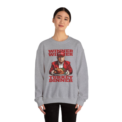 WINNER WINNER TURKEY DINNER SWEATSHIRT (GILDAN)