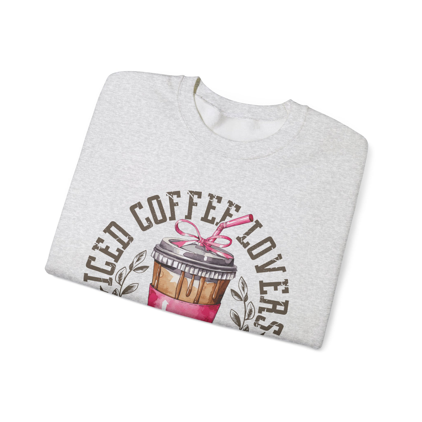 Iced Coffee Lovers Social Club Sweatshirt (GILDAN)