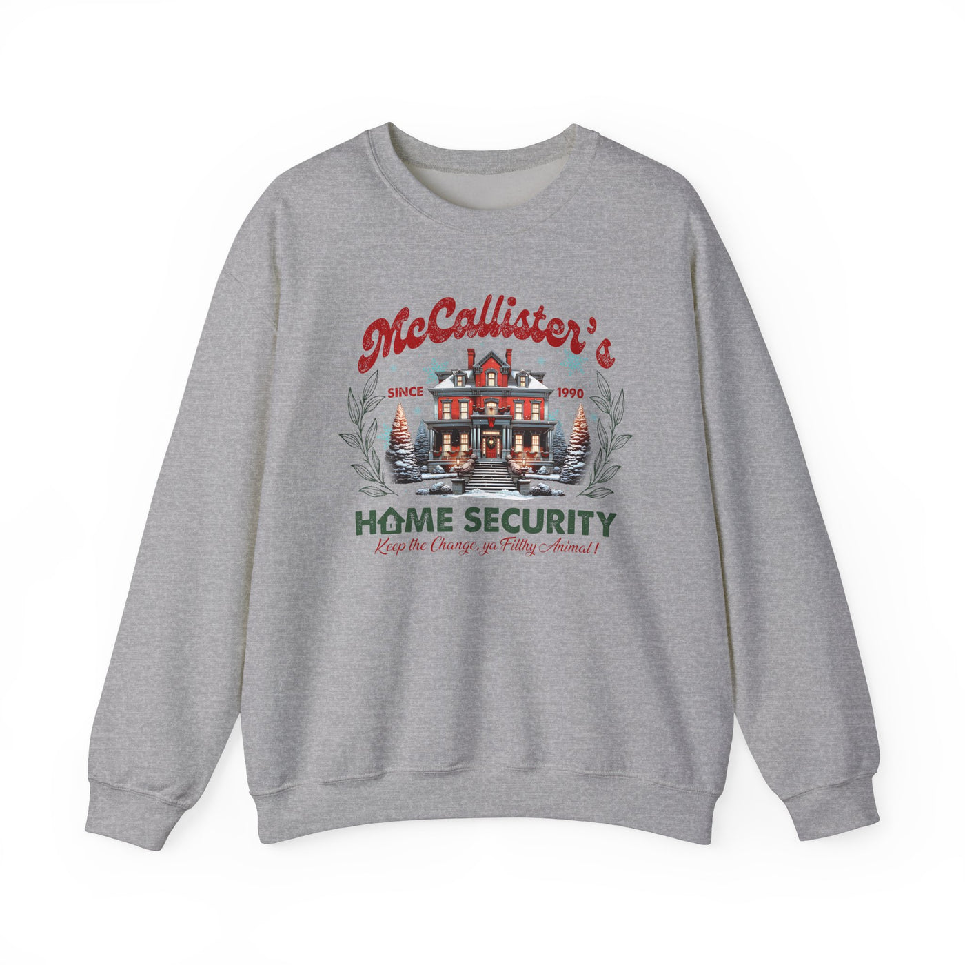 MCCALLISTER'S HOME SECURITY SWEATSHIRT (GILDAN)