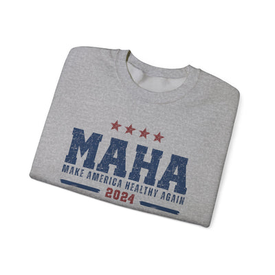 "MAHA" Make America Great Again 2024 SWEATSHIRT (Gildan)