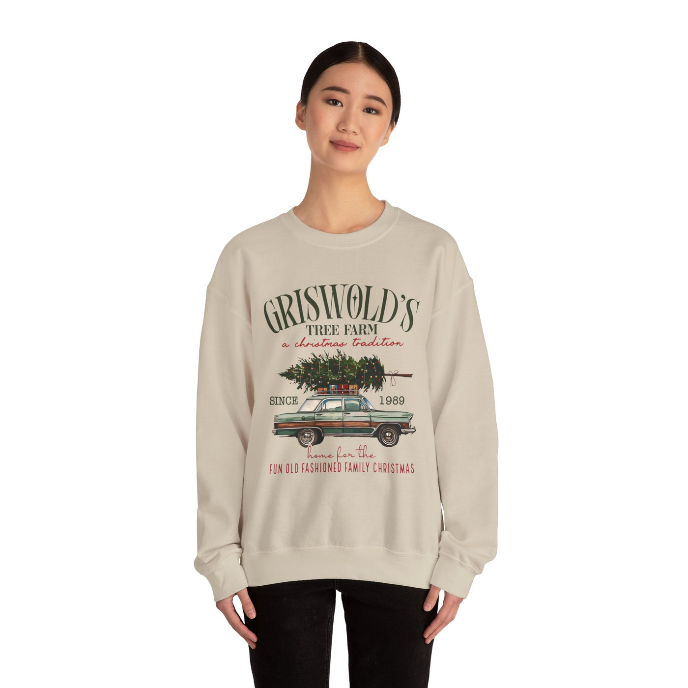 GRISWOLD'S CHRISTMAS TREE FARM SWEATSHIRT (GILDAN)