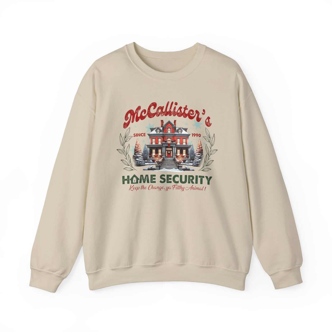 MCCALLISTER'S HOME SECURITY SWEATSHIRT (GILDAN)