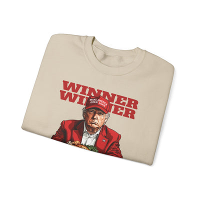 WINNER WINNER TURKEY DINNER SWEATSHIRT (GILDAN)