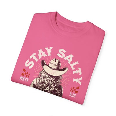 Stay Salty Cowgirl T-Shirt (Comfort Colors)