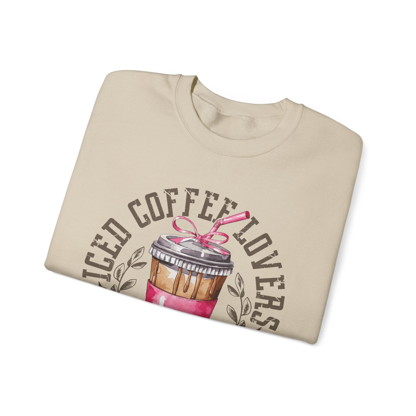 Iced Coffee Lovers Social Club Sweatshirt (GILDAN)