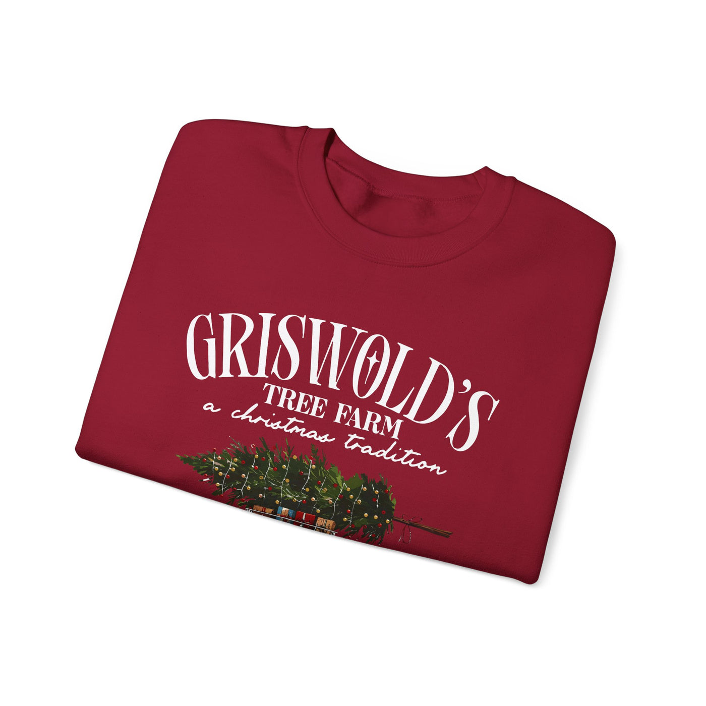 GRISWOLD'S CHRISTMAS TREE FARM SWEATSHIRT (GILDAN)