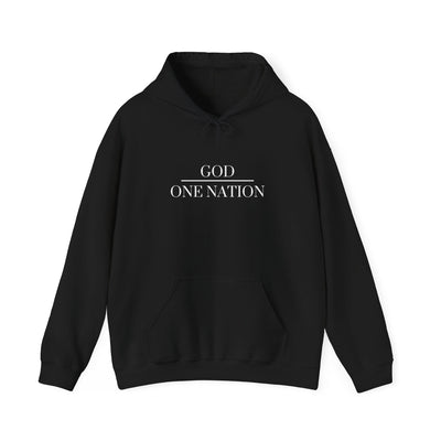 One Nation Under God Hoodie - 2 sided print (Gildan)