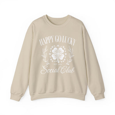 Happy Go Lucky Social Club Sweatshirt (GILDAN)