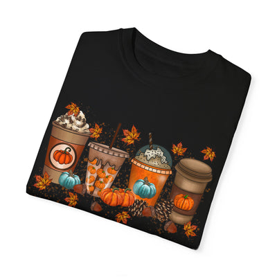 AUTUMN COFFEE DATE TEE (COMFORT COLORS)