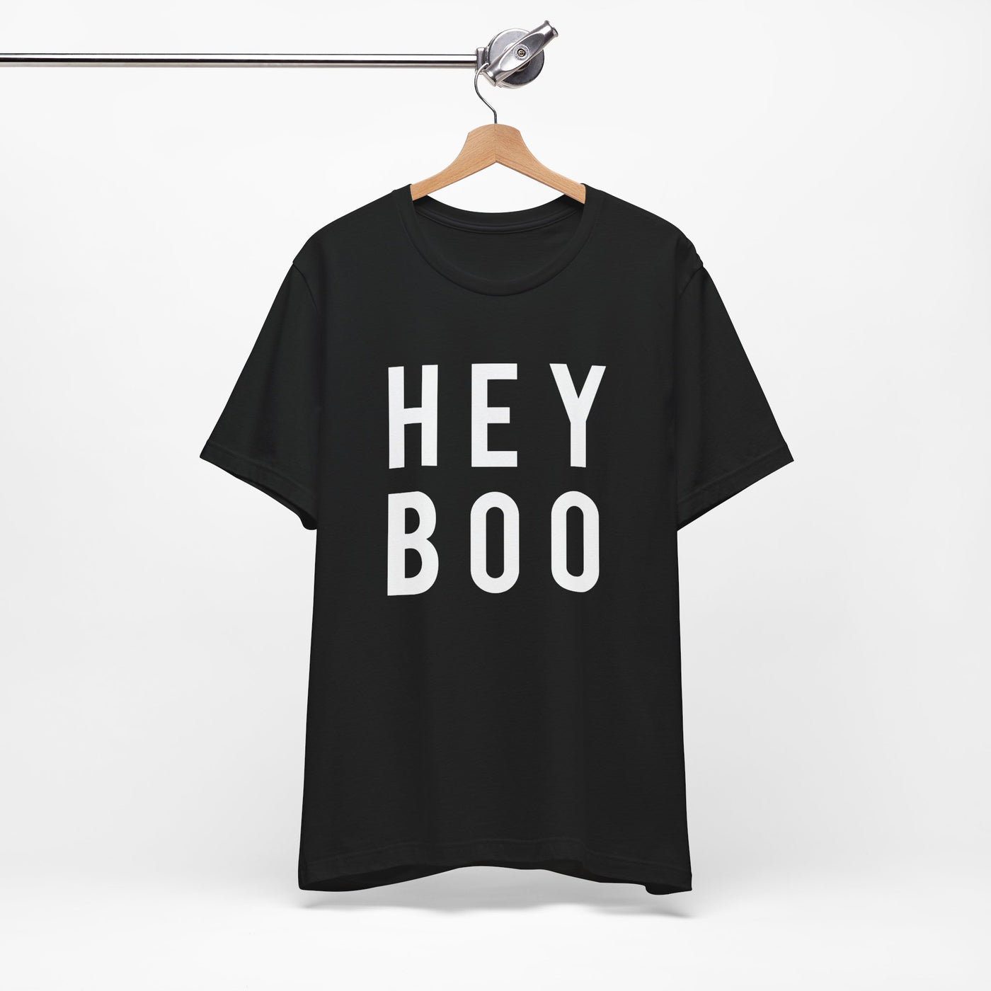 HEY BOO HALLOWEEN TEE (Bella and Canvas)