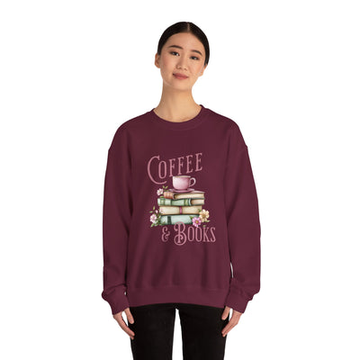 Coffee & Books Sweatshirt (GILDAN)