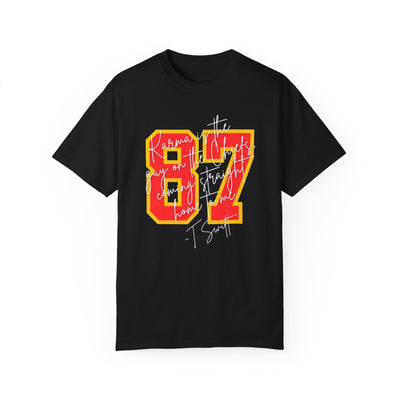 87 Karma Football Season T-shirt (COMFORT COLORS)