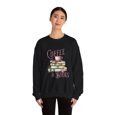 Coffee & Books Sweatshirt (GILDAN)