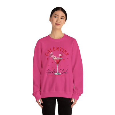 Galentine Girl’s Club Graphic Sweatshirt 🍸✨ (GILDAN)