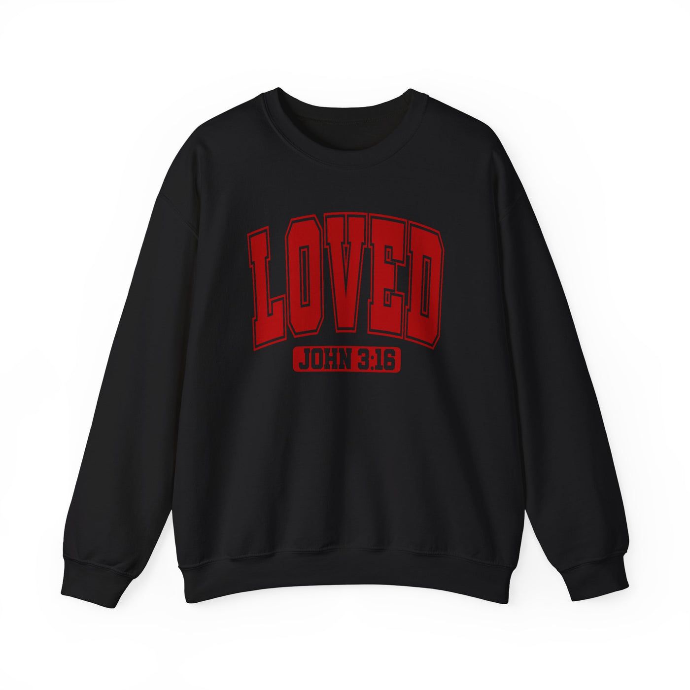 Loved John 3:16 Sweatshirt (GILDAN)