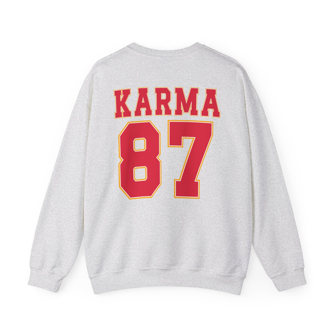 87 Karma 2 Sided Print Sweatshirt (GILDAN)