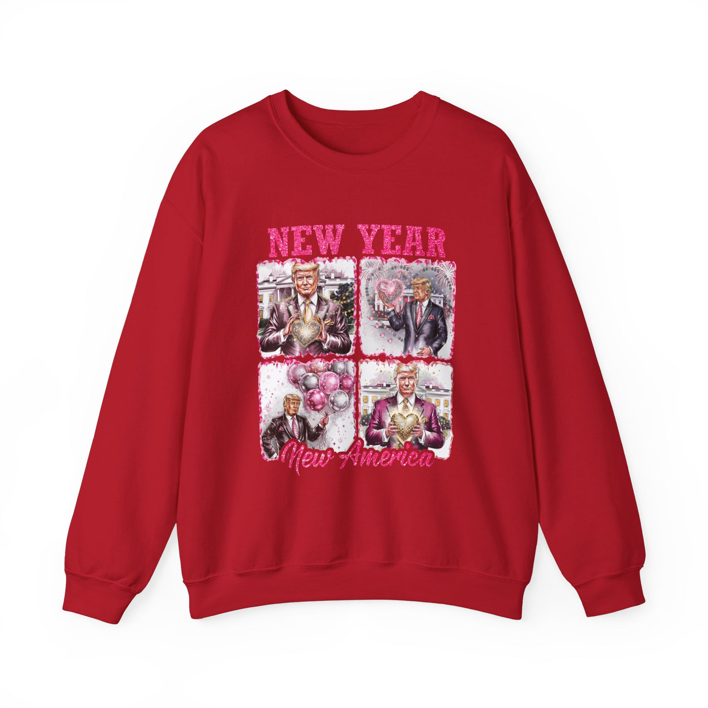 NEW YEAR NEW AMERICA DISCO EDITION SWEATSHIRT (GILDAN)