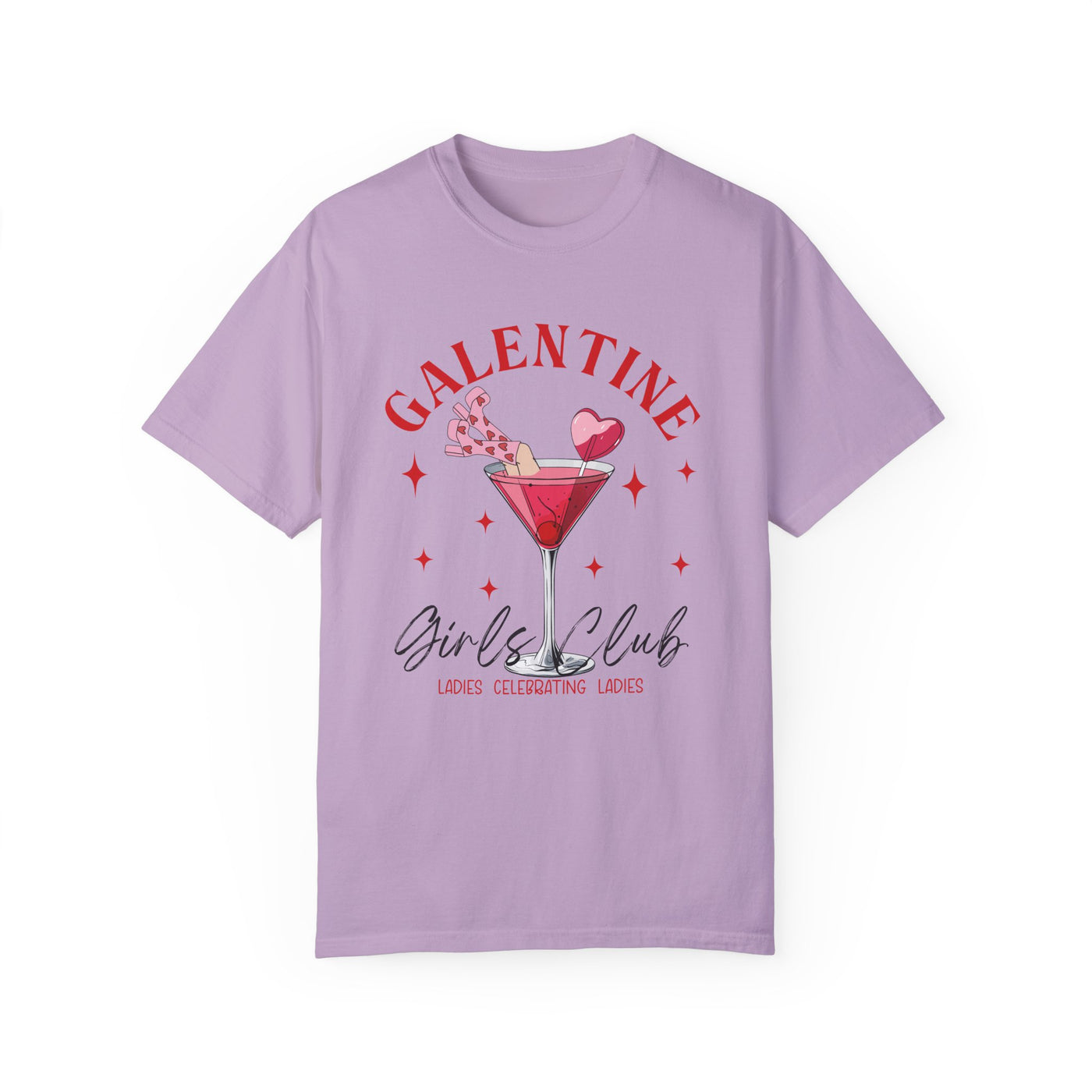 Galentine Girl’s Club Graphic Tee 🍸✨ (COMFORT COLORS)