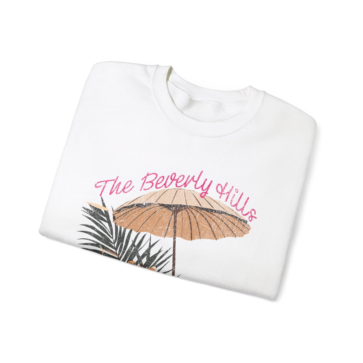 Beverly Hills Hotel & Bungalows Graphic Sweatshirt (GILDAN)