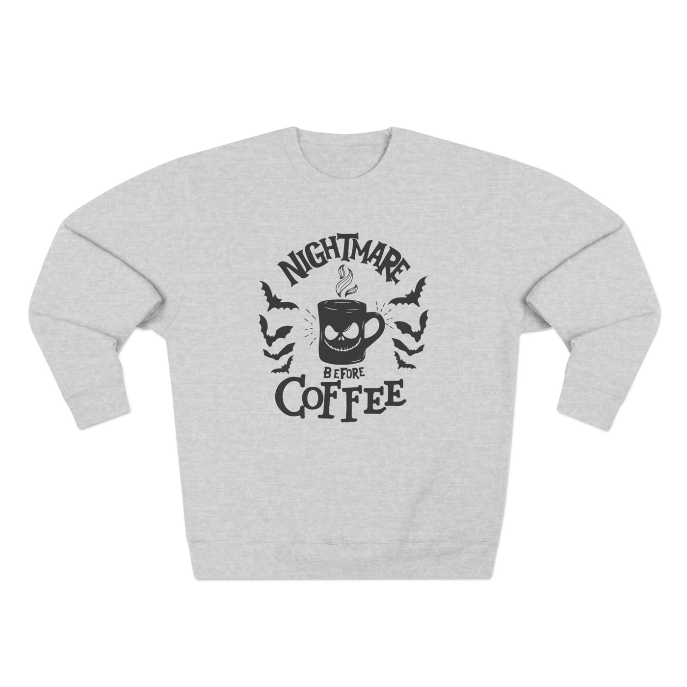 Nightmare Before Coffee Halloween Sweatshirt (Lane 7)