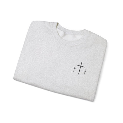 FAITH OVER FEAR SWEATSHIRT 2 SIDED PRINT (GILDAN)