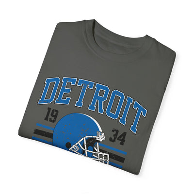 Detroit Football 1934 Distressed T-shirt (Comfort Colors)