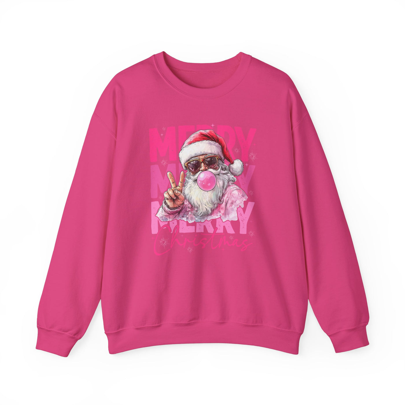 MERRY MERRY MERRY CHIRSTMAS SWEATSHIRT (GILDAN)