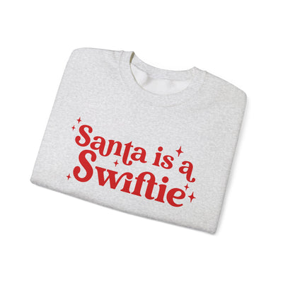 SANTA IS A SWIFTIE SWEATSHIRT (GILDAN)