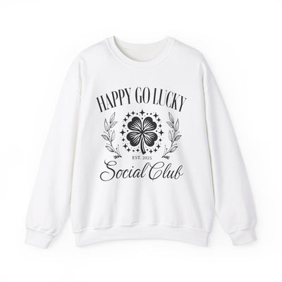 Happy Go Lucky Social Club Sweatshirt (GILDAN)