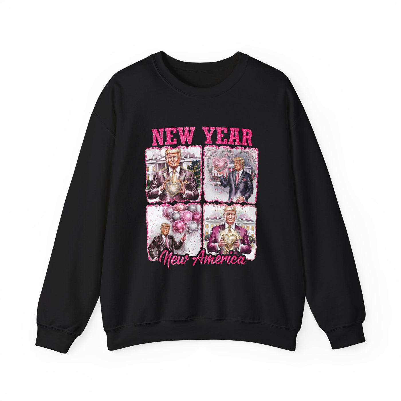 NEW YEAR NEW AMERICA DISCO EDITION SWEATSHIRT (GILDAN)