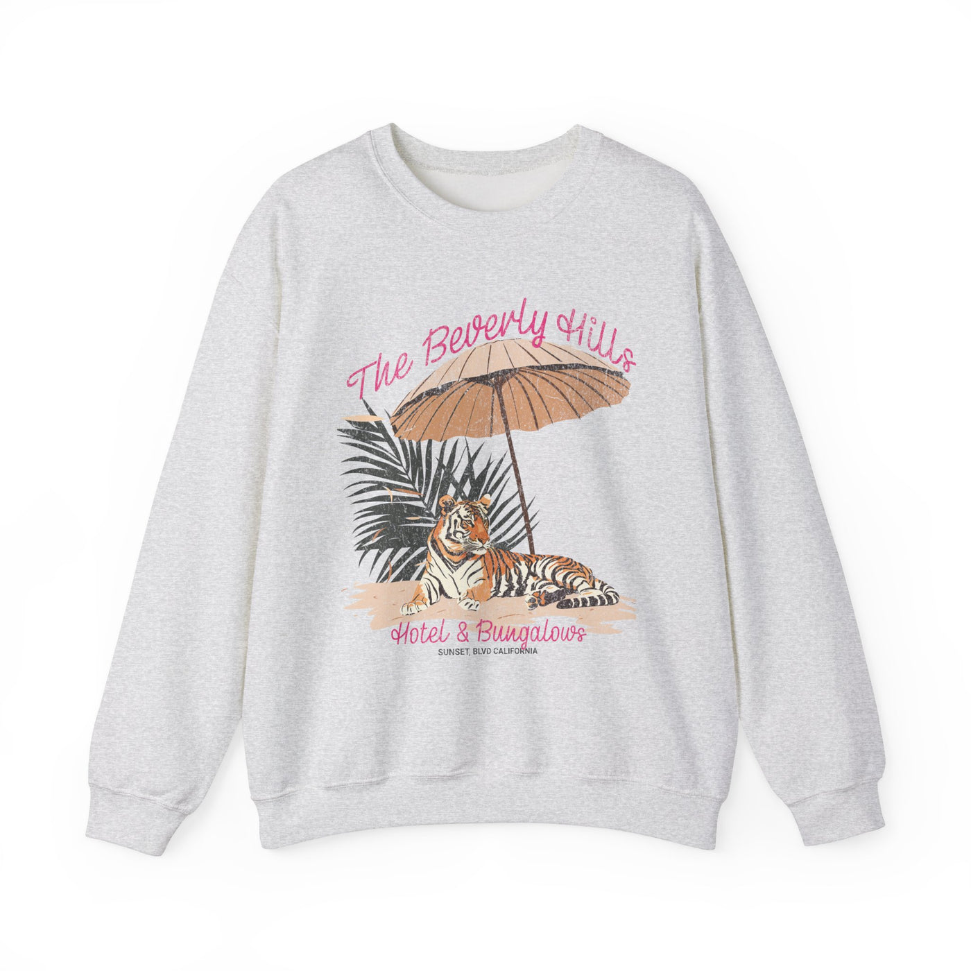 Beverly Hills Hotel & Bungalows Graphic Sweatshirt (GILDAN)