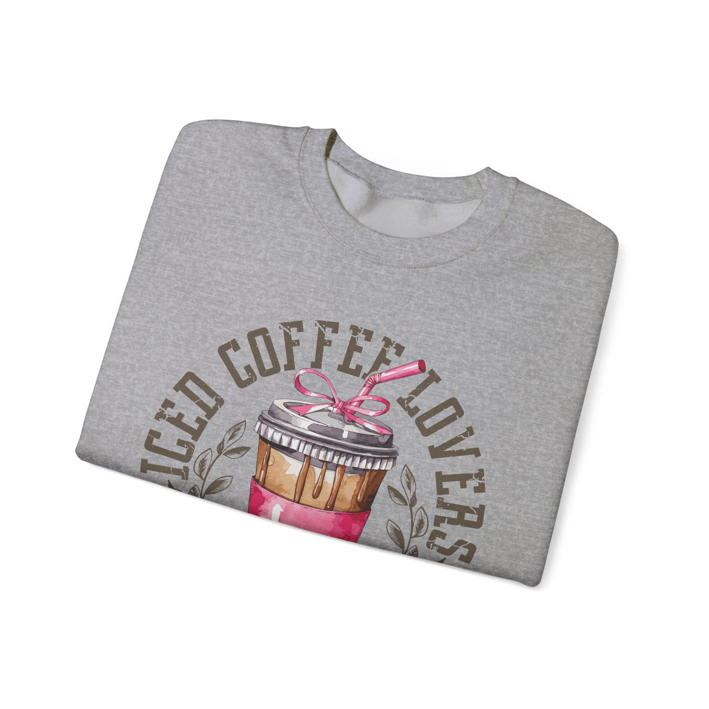 Iced Coffee Lovers Social Club Sweatshirt (GILDAN)