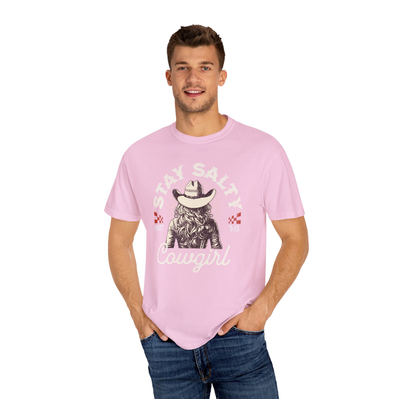 Stay Salty Cowgirl T-Shirt (Comfort Colors)