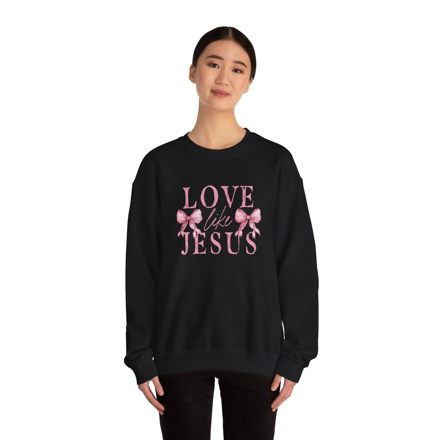 Love Like Jesus Graphic Sweatshirt 🎀💖 (GILDAN)