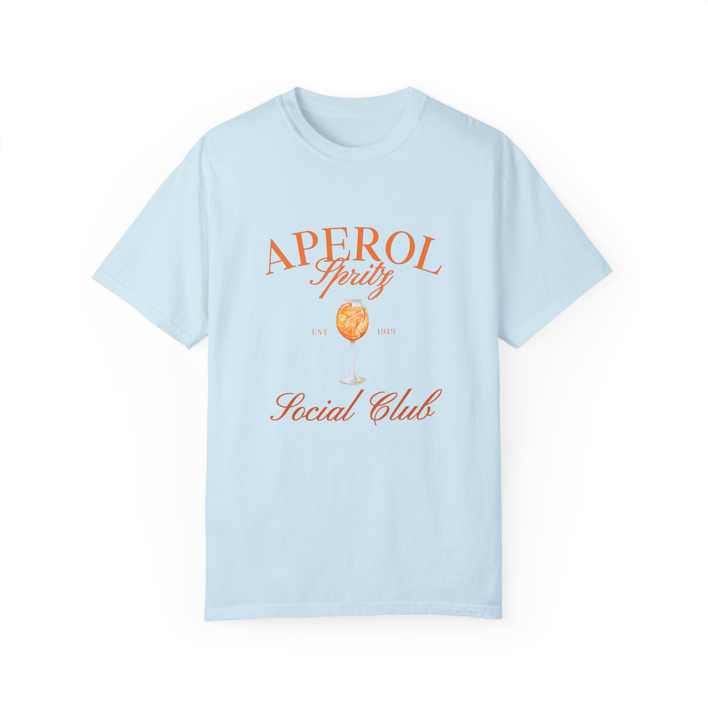 APEROL SPRITZ SOCIAL CLUB EST 1919 TEE (COMFORT COLORS)