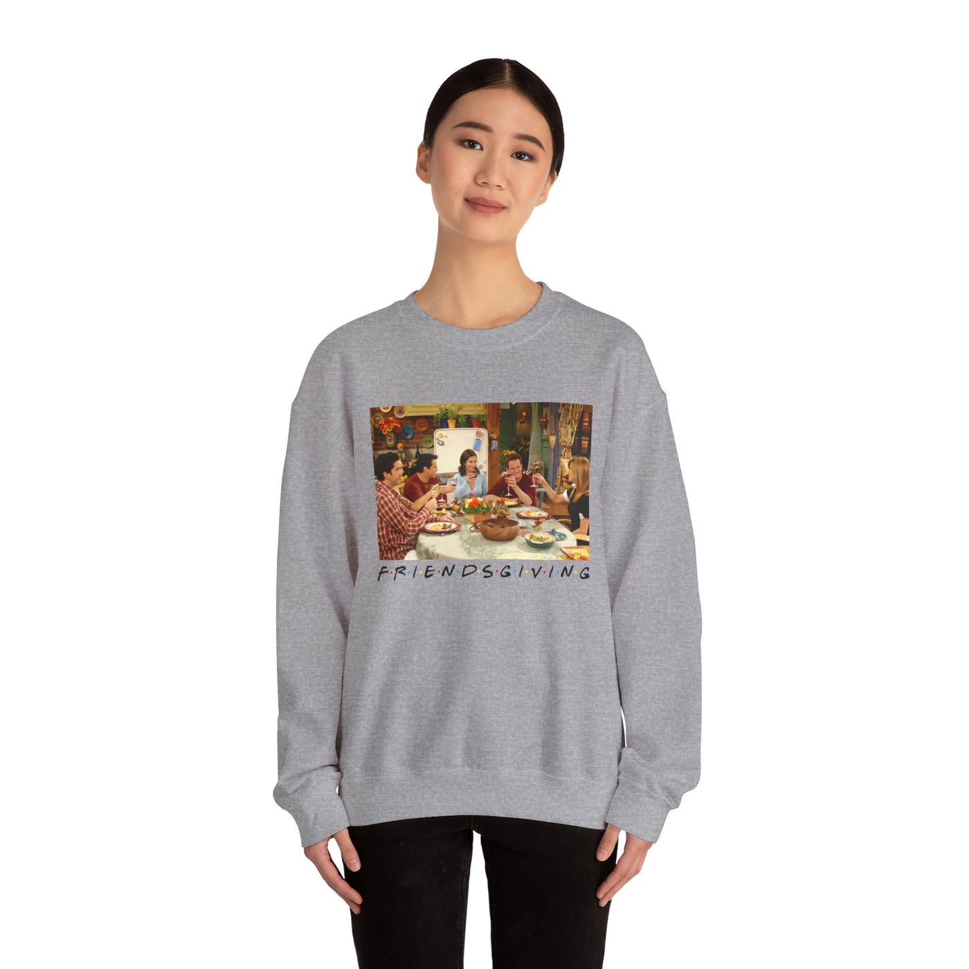 FRIENDSGIVING CREW SWEATSHIRT (GILDAN)