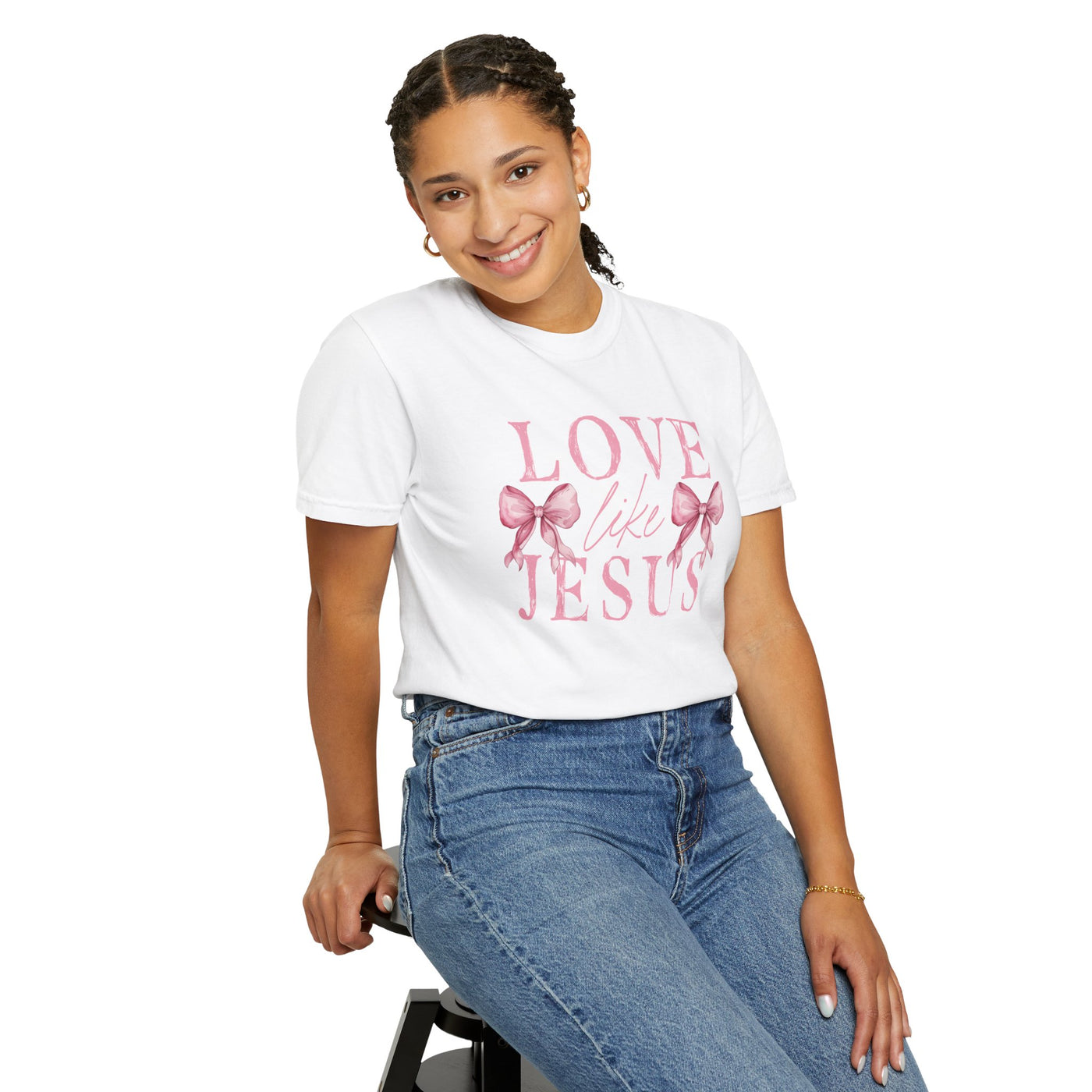 Love Like Jesus Graphic Tee 🎀💖 (Comfort Colors)