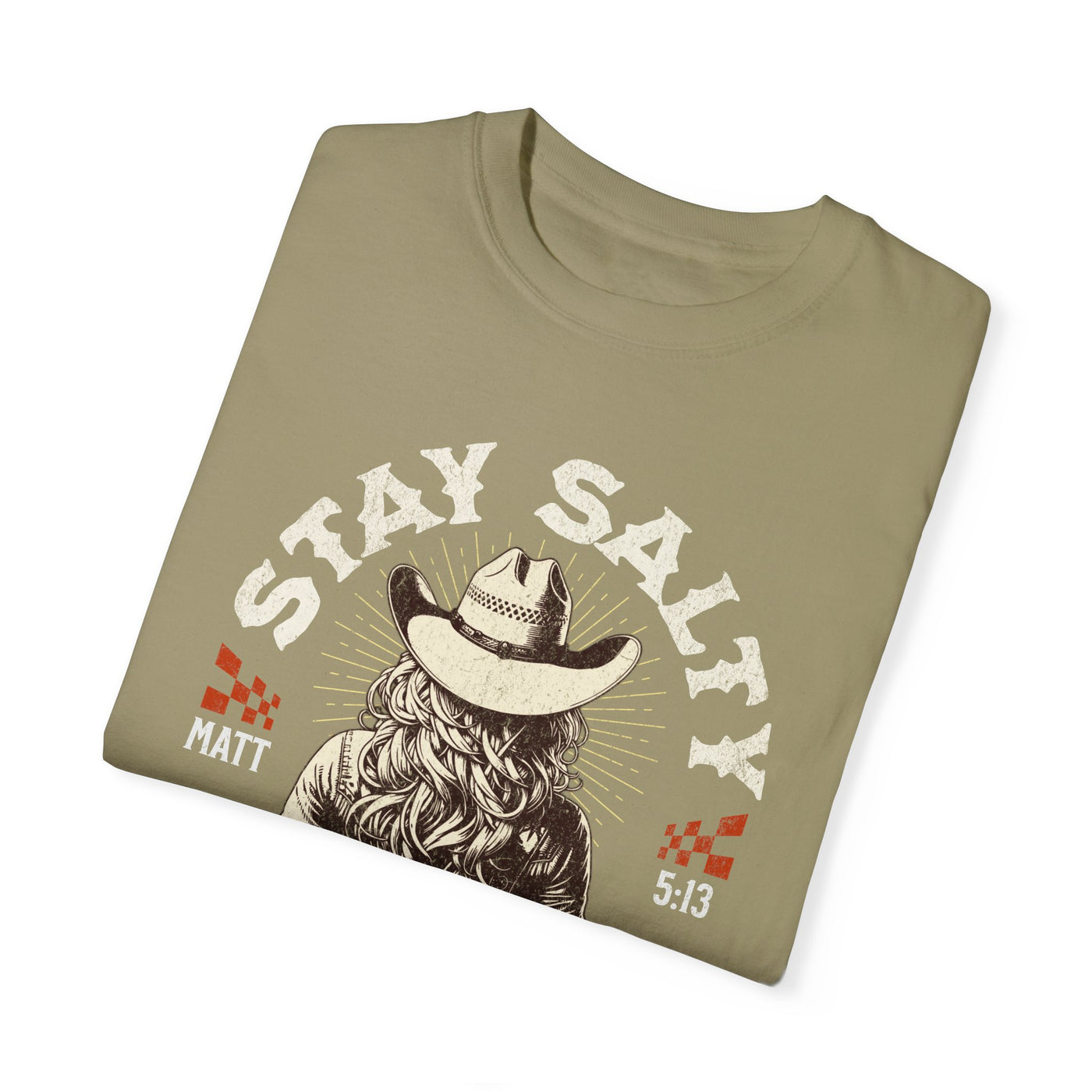 Stay Salty Cowgirl T-Shirt (Comfort Colors)