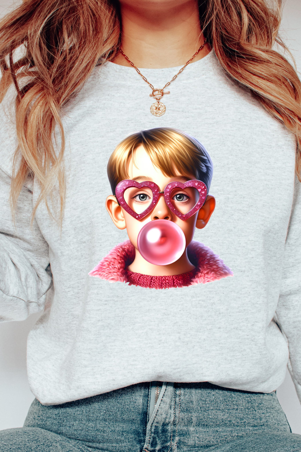 BUBBLE TROUBLE SWEATSHIRT (GILDAN)