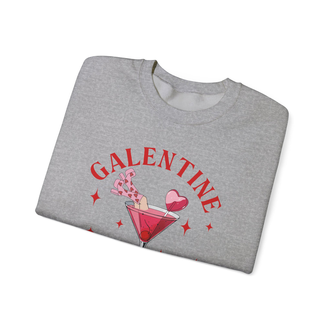 Galentine Girl’s Club Graphic Sweatshirt 🍸✨ (GILDAN)