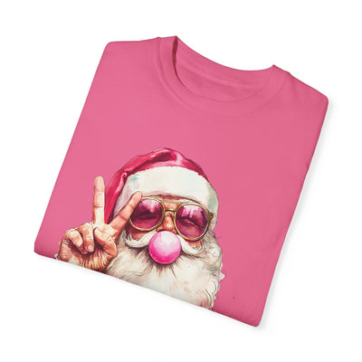 BUBBLE GUM SANTA (COMFORT COLORS)