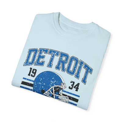 Detroit Football 1934 Distressed T-shirt (Comfort Colors)