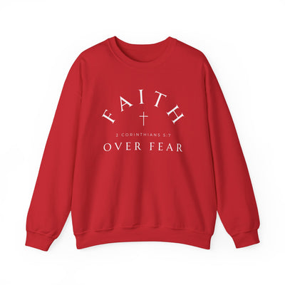 FAITH OVER FEAR SWEATSHIRT (GILDAN)