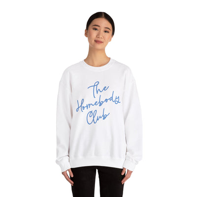 The Homebody Club Graphic Sweatshirt 🏡✨ (GILDAN)